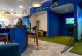 Restaurant & Golf indoor